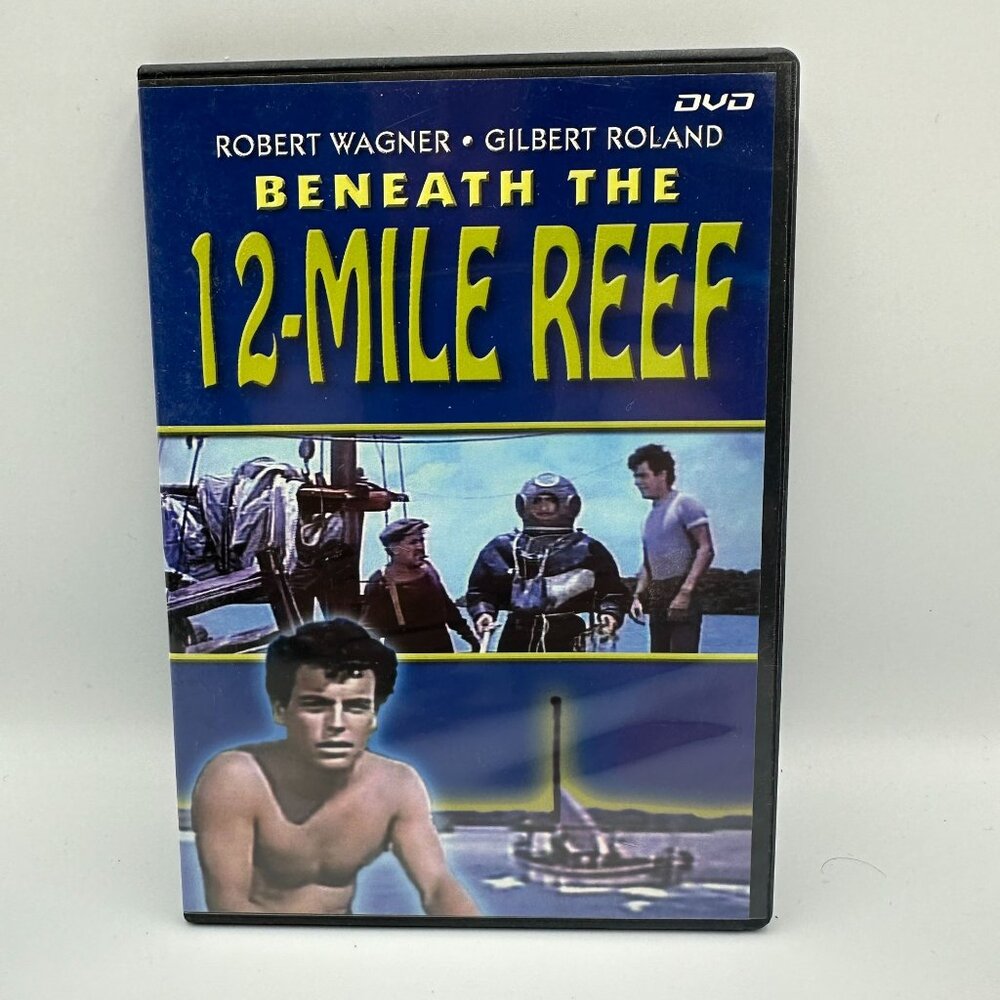 Beneath The 12-Mile Reef DVD 2004 Robert Wagner Gilbert Roland Classic Adventure